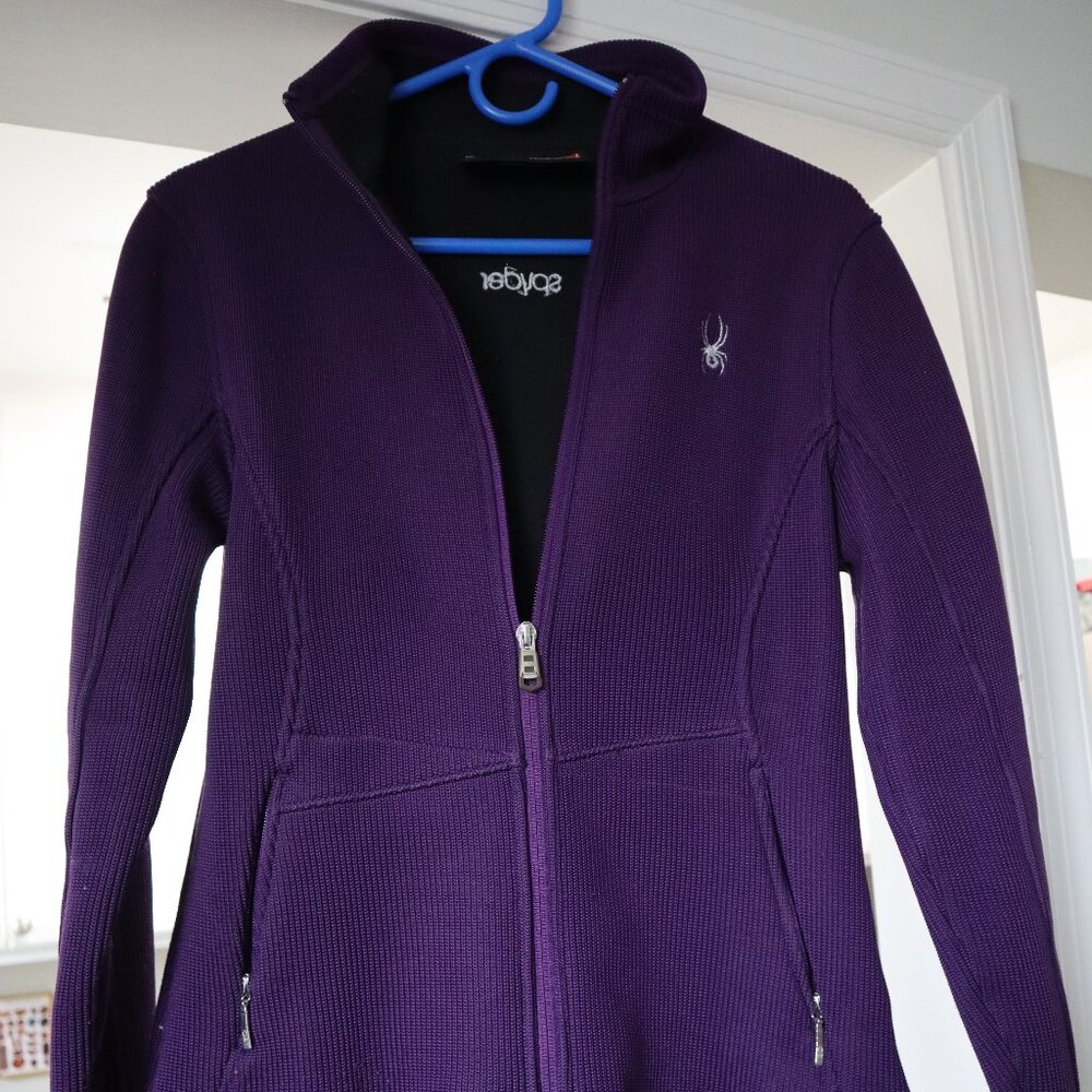 Spyder full-zip fleece/sweater jacket
